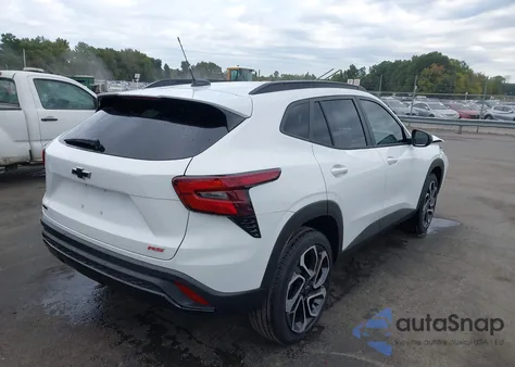 2025 Chevrolet Trax Fwd 2Rs from USA, damaged, VIN KL77LJEP0SC329975